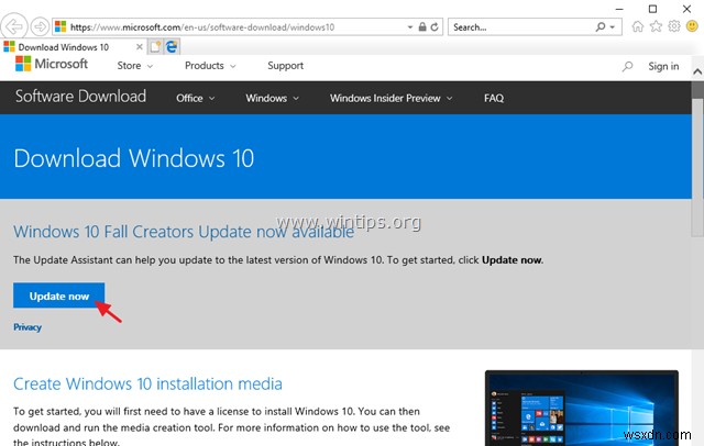 Khắc phục:Windows 10 Update 1709 không cài đặt được (Solved)