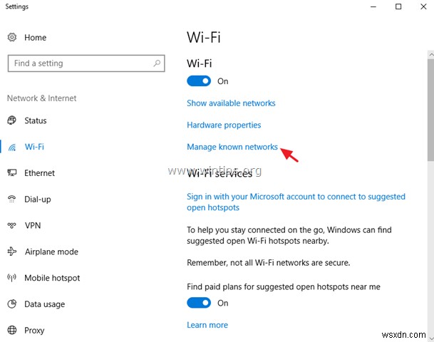 Khắc phục:WiFi được kết nối nhưng không có Internet (Windows 10/8/7)