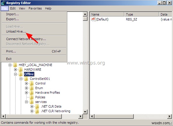 Cách bật quản trị viên ngoại tuyến bằng Registry (Windows 10, 8, 7, Vista).