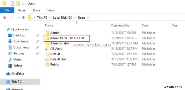 Khắc phục:Lưu trữ ứng dụng hoặc tệp bị thiếu sau khi cập nhật Windows 10 1709 (Đã giải quyết)