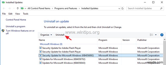 Khắc phục:Bản cập nhật Windows 10 KB4056892 không cài đặt được 0x800f0845