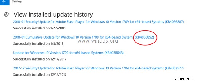 Khắc phục:Bản cập nhật Windows 10 KB4056892 không cài đặt được 0x800f0845