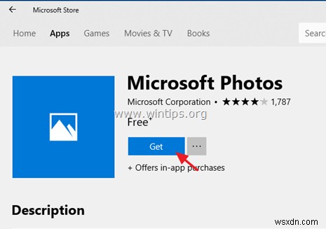 Khắc phục:Ứng dụng Ảnh Windows 10 không khởi động.