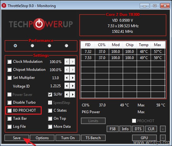 Khắc phục:CPU không chạy ở tốc độ tối đa trong Windows 10.