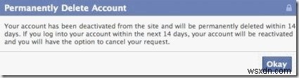 Cách hủy kích hoạt hoặc xóa tài khoản Facebook.