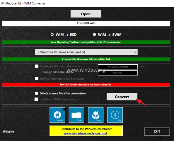 Cách chuyển đổi Install.WIM thành Install.ESD hoặc Vice Versa.