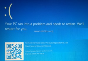 Khắc phục:Hệ thống PTE MISUSE Lỗi màn hình xanh khi cài đặt Windows 10 (Đã giải quyết)