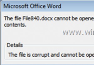 Khắc phục:Tệp Word bị hỏng và không thể mở được (Khôi phục tệp Word bị hỏng) 