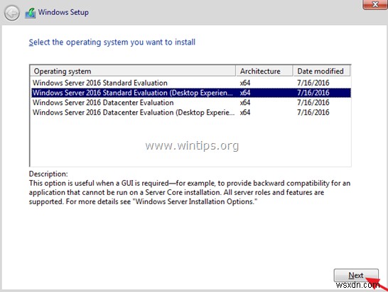 Cách cài đặt từng bước Windows Server 2016.