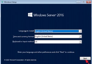 Cách cài đặt từng bước Windows Server 2016.