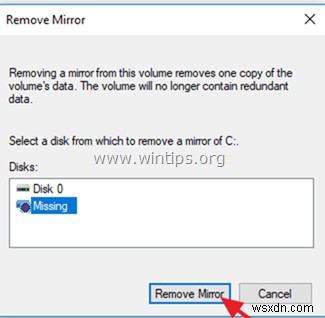 Khắc phục:Không thể khởi động từ ổ gương phụ trong Windows 10 (Đã giải quyết)