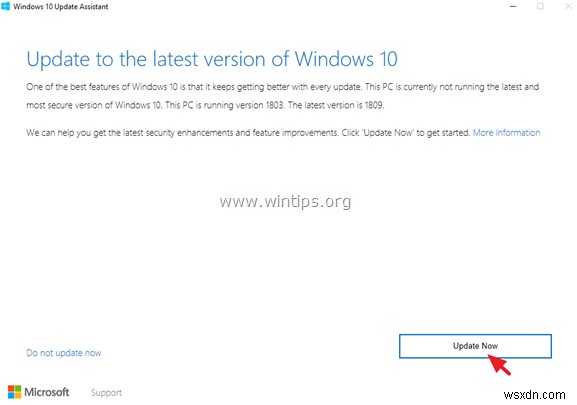 Khắc phục:Windows 10 Update 1809 không cài đặt được (Solved)
