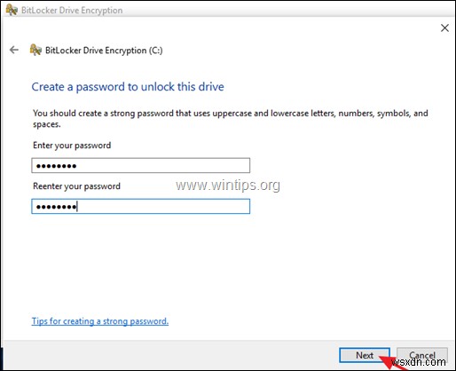 Cách mã hóa Ổ C:bằng BitLocker trong Windows 10 Pro &Enterprise.