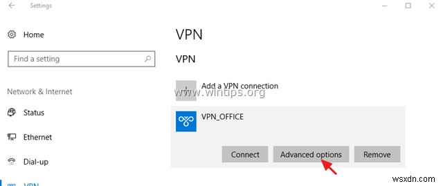 Cách thiết lập kết nối VPN trên Windows 10.