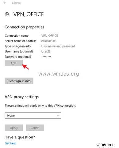 Cách thiết lập kết nối VPN trên Windows 10.