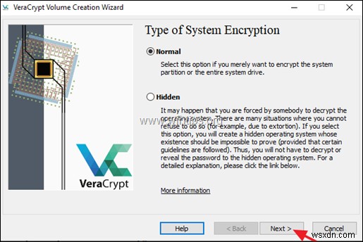 Cách mã hóa Ổ C:với VeraCrypt trong Windows (Tất cả các phiên bản).