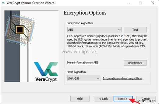 Cách mã hóa Ổ C:với VeraCrypt trong Windows (Tất cả các phiên bản).