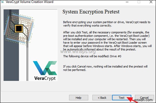 Cách mã hóa Ổ C:với VeraCrypt trong Windows (Tất cả các phiên bản).