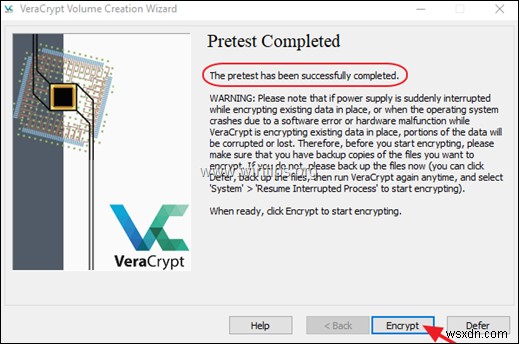 Cách mã hóa Ổ C:với VeraCrypt trong Windows (Tất cả các phiên bản).