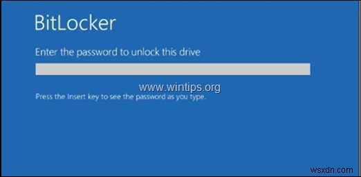 Khắc phục:Máy tính xách tay Dell cần khóa khôi phục Bitlocker (Đã giải quyết).