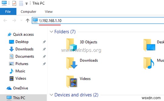 Cách chia sẻ tệp trong Windows 10.