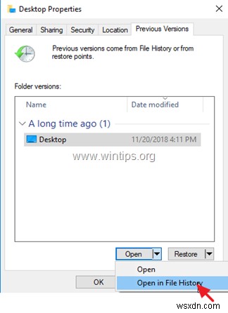 Cách sử dụng Lịch sử tệp để sao lưu tệp cá nhân và khôi phục các phiên bản tệp trước đó trong Windows 10. 