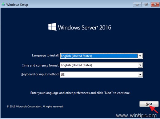 Cách khôi phục máy chủ 2016 từ bản sao lưu hình ảnh hệ thống nếu Windows không khởi động được bình thường. (Phương pháp ngoại tuyến)