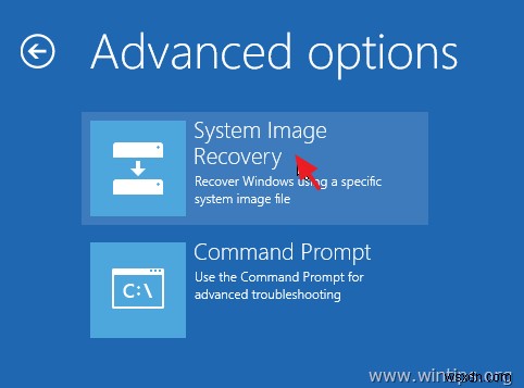Cách khôi phục máy chủ 2016 từ bản sao lưu hình ảnh hệ thống nếu Windows không khởi động được bình thường. (Phương pháp ngoại tuyến)