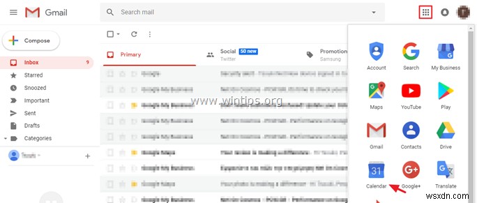 Cách chuyển Lịch Outlook.com sang Lịch Google