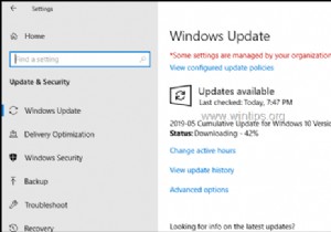 Khắc phục:Không cài đặt được Windows 10 Update 1903 (Solved)