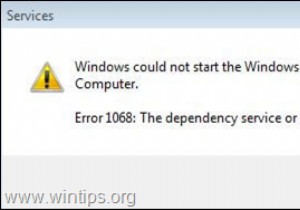 Khắc phục:Không có âm thanh trên Windows 10. Dịch vụ âm thanh không thể bắt đầu 1068 (Đã giải quyết).