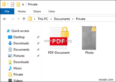 Cách khóa thư mục hoặc tệp bằng mật khẩu trong Windows.