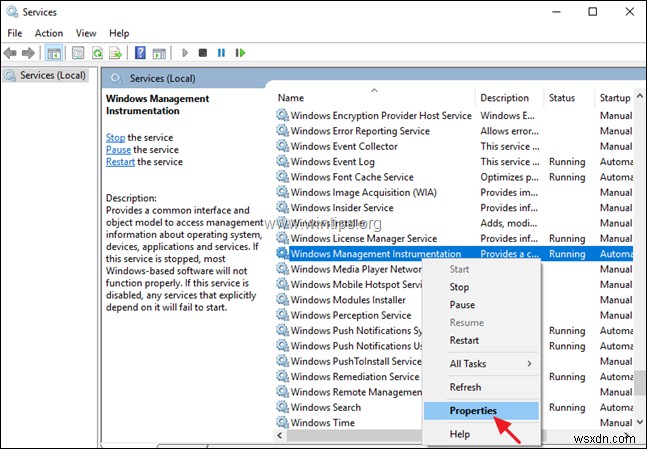 Khắc phục:Mức sử dụng CPU cao của máy chủ nhà cung cấp WMI trên HĐH Windows 10/8/7 (Đã giải quyết)