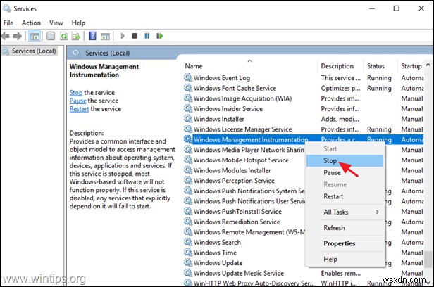 Khắc phục:Mức sử dụng CPU cao của máy chủ nhà cung cấp WMI trên HĐH Windows 10/8/7 (Đã giải quyết)