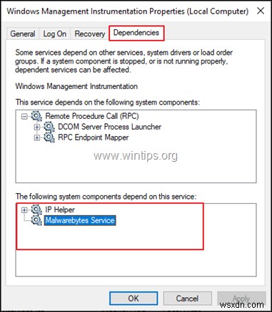 Khắc phục:Mức sử dụng CPU cao của máy chủ nhà cung cấp WMI trên HĐH Windows 10/8/7 (Đã giải quyết)