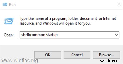 Cách tìm thư mục khởi động trong hệ điều hành Windows 10.