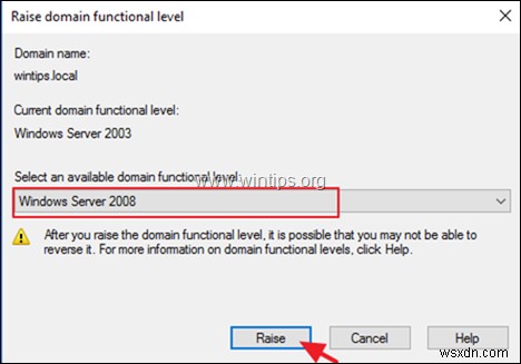 Khắc phục:Dịch vụ nhân bản tệp (FRS) không được chấp nhận sau khi Di chuyển sang Active Directory 2012 hoặc 2016 (Đã giải quyết)