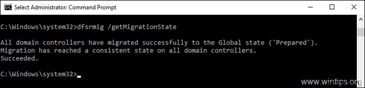 Khắc phục:Dịch vụ nhân bản tệp (FRS) không được chấp nhận sau khi Di chuyển sang Active Directory 2012 hoặc 2016 (Đã giải quyết)