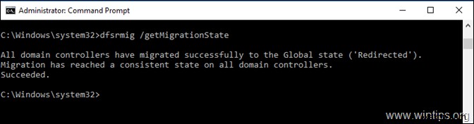 Khắc phục:Dịch vụ nhân bản tệp (FRS) không được chấp nhận sau khi Di chuyển sang Active Directory 2012 hoặc 2016 (Đã giải quyết)