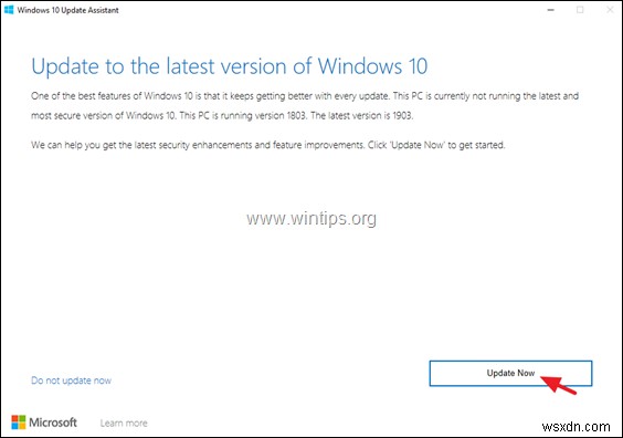 Cách tải xuống và cài đặt bản cập nhật tính năng Windows 10 1909.
