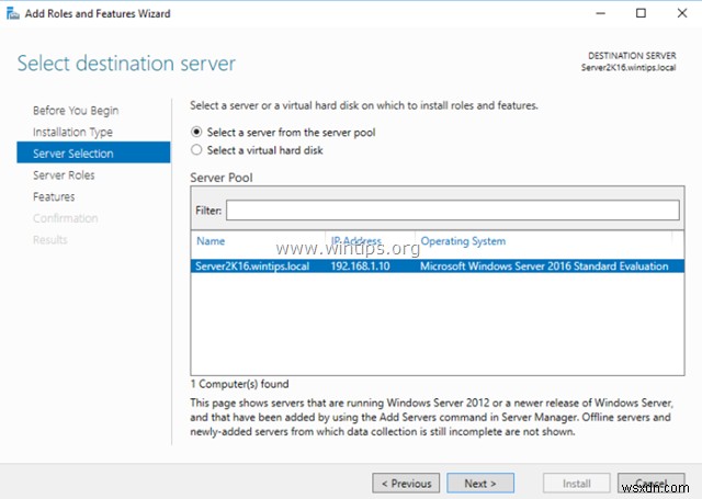 Cách sao lưu Active Directory Server 2016/2012 bằng Windows Server Backup.