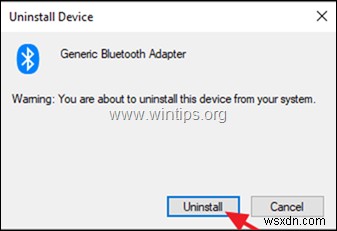 Khắc phục:Bộ điều hợp Bluetooth không thể bắt đầu mã 19 (Đã giải quyết)