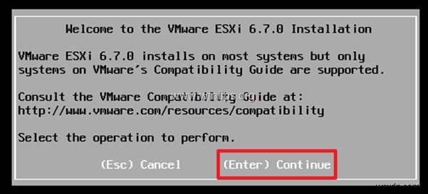 Cách cài đặt vSphere ESXi 6.7 trên máy chủ Bare Metal.