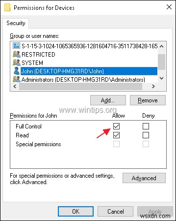 Khắc phục:Dịch vụ miền Active Directory hiện không khả dụng khi cố in trong hệ điều hành Windows 10/8/7. 