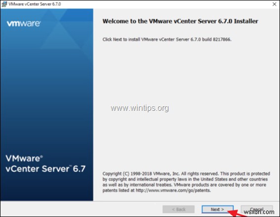 Cách cài đặt vCenter Server 6.7 trên Windows.