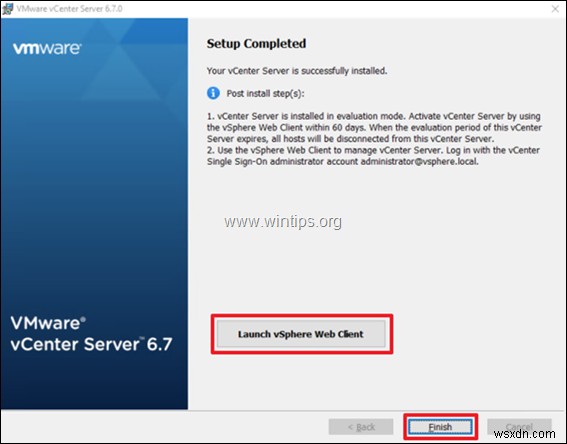 Cách cài đặt vCenter Server 6.7 trên Windows.