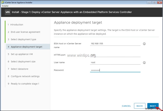 Cách cài đặt Công cụ máy chủ VCenter trong VMware vSphere Hypervisor ESXi 6.7