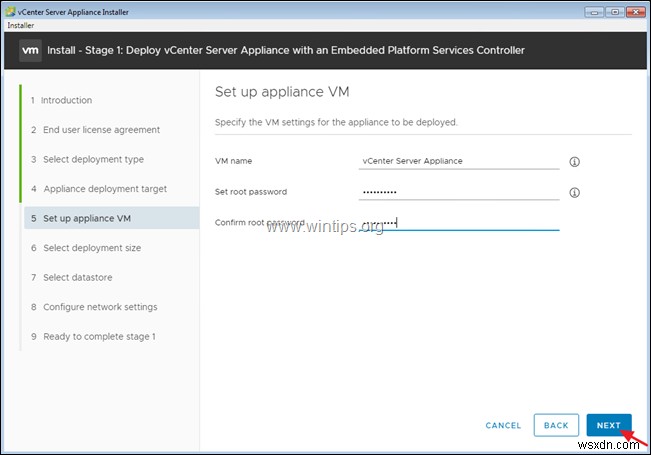 Cách cài đặt Công cụ máy chủ VCenter trong VMware vSphere Hypervisor ESXi 6.7