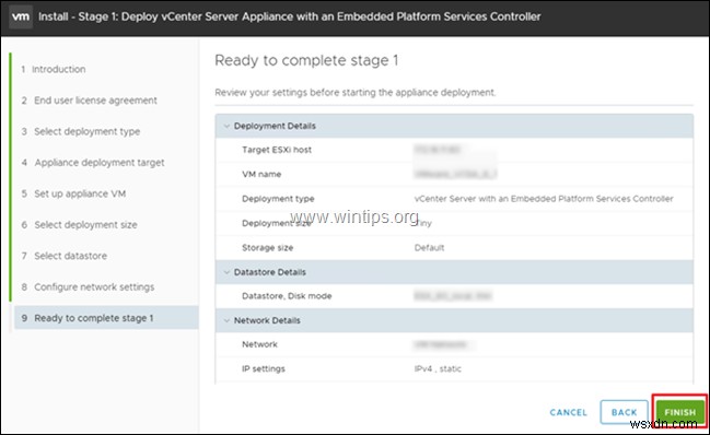 Cách cài đặt Công cụ máy chủ VCenter trong VMware vSphere Hypervisor ESXi 6.7