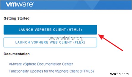 Cách cài đặt Công cụ máy chủ VCenter trong VMware vSphere Hypervisor ESXi 6.7